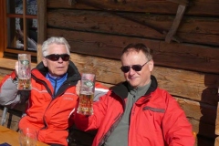 Hüttenwochenende auf der Abergalm