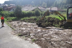 Parkplatzbau am Skilift 